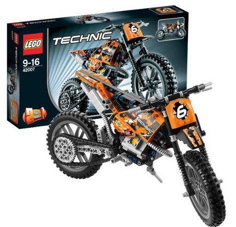 LEGO TECHNIC 42007 Motor Crossowy 2w1 Unikat HIT ! - 7185173894 ...