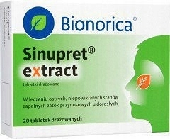 Sinupret Extract 20tabletek