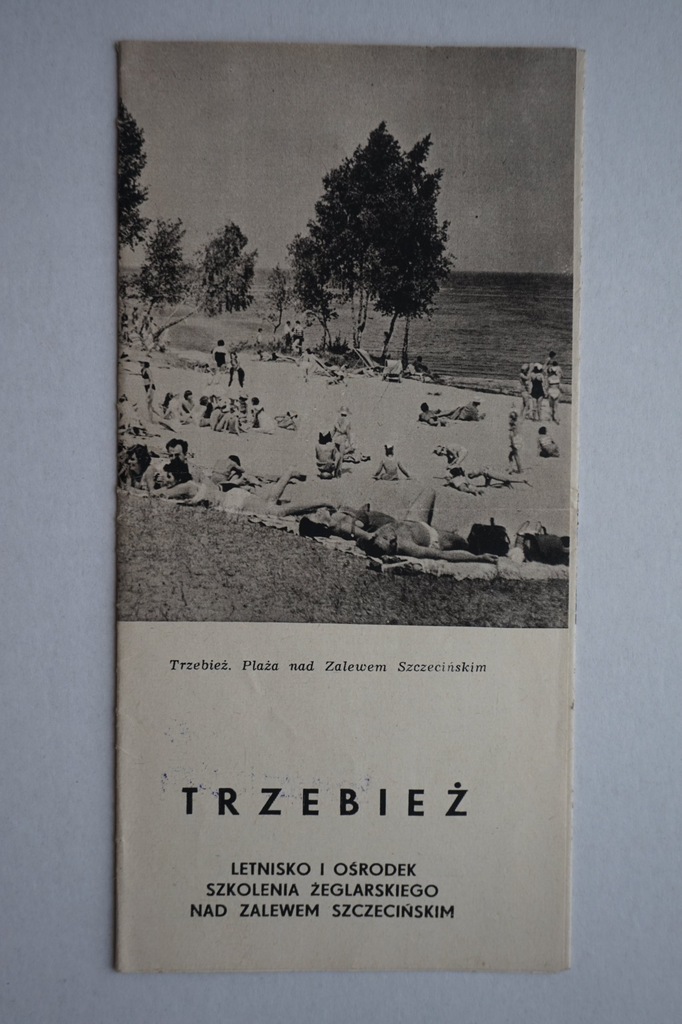 TRZEBIEŻ K/POLICE FOLDER TURYSTYCZNY 1965