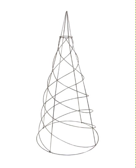 Topiary szablon przycinanie krzewów SPIRALA 100cm