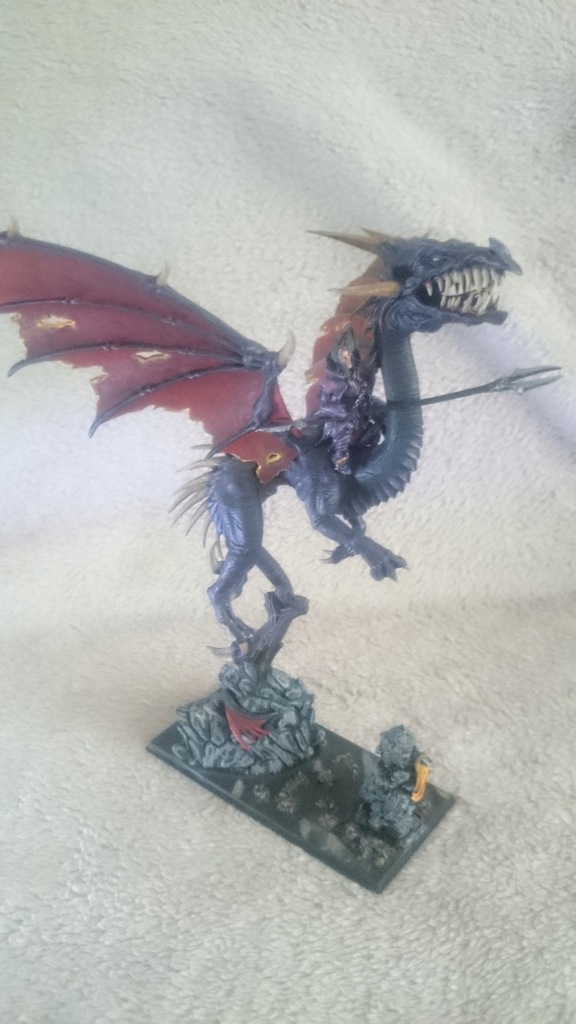 Warhammer Dark Elves/Mroczne Elfy/ Smok