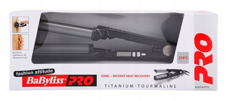 babyliss pro curling iron ionic 3d waver 2369tte