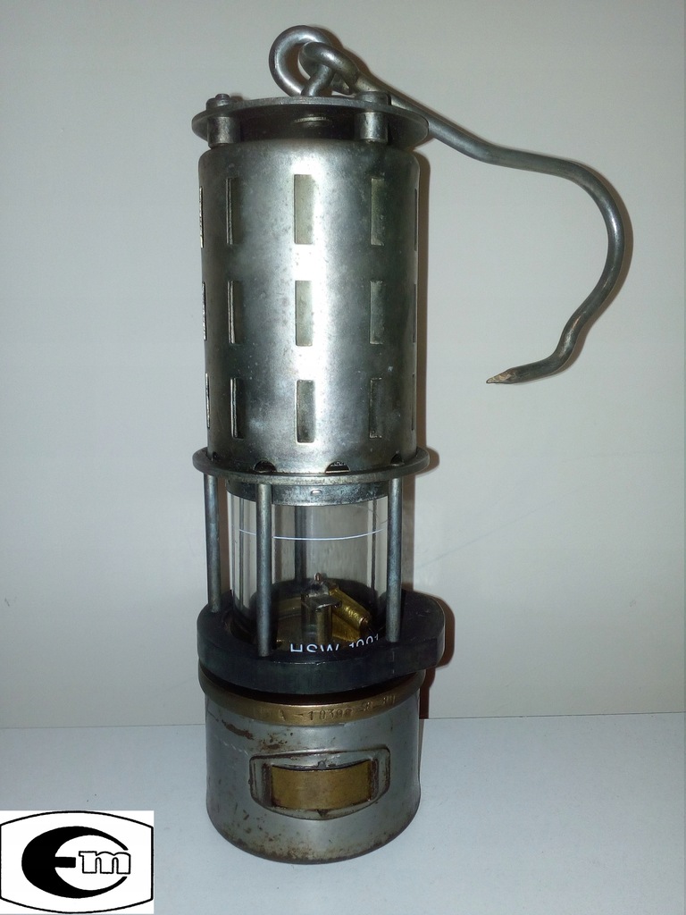 BENZYNOWA LAMPA GÓRNICZA - LB-1a - PIĘKNA