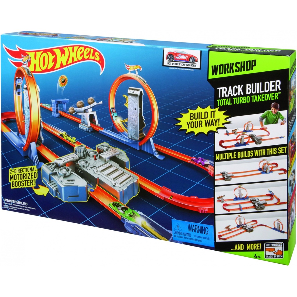 HOT WHEELS TOR SAMOCHODY TOTALNA TURBOAKCJA PUDŁO