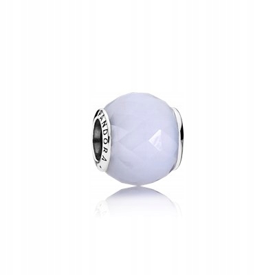 Pandora Białe opalizujące petite S925ALE 791722NOW