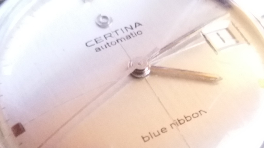 A CERTINA BLUE RIBBON KULTOWY klasa NOS SUPER SLIM