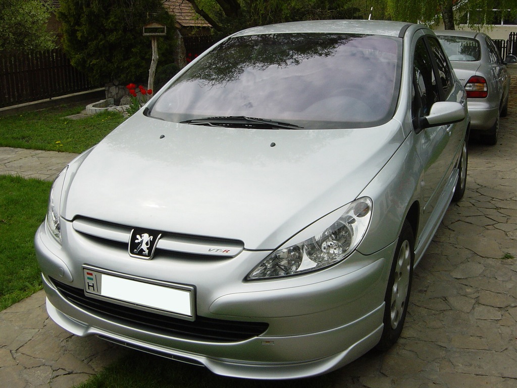 PEUGEOT 307 SPOILER DOKŁADKA ZDERZAKA PRZÓD