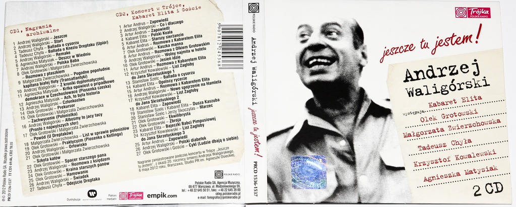ANDRZEJ WALIGÓRSKI Jeszcze tu jestem! OKAZJA 2 CD