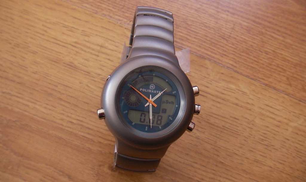 POLIMASTER PM1208 ZEGAREK DOZYMETR LICZNIK GEIGERA