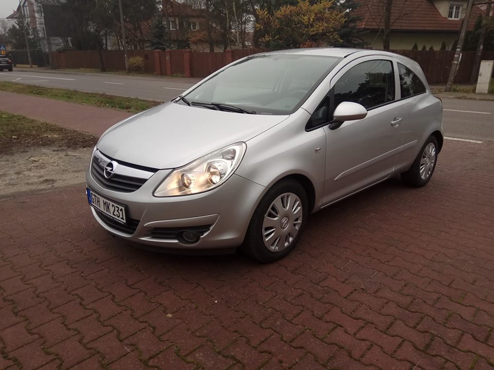 Opel corsa 2007 года