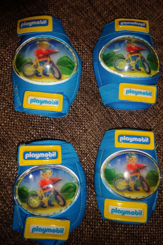 Ochraniacze na rower rolki Playmobil