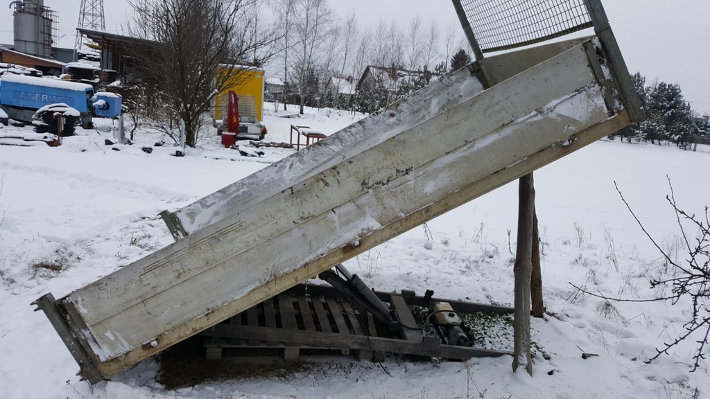 Kiper wywrot bus cały aluminiowy waga tylko 400kg