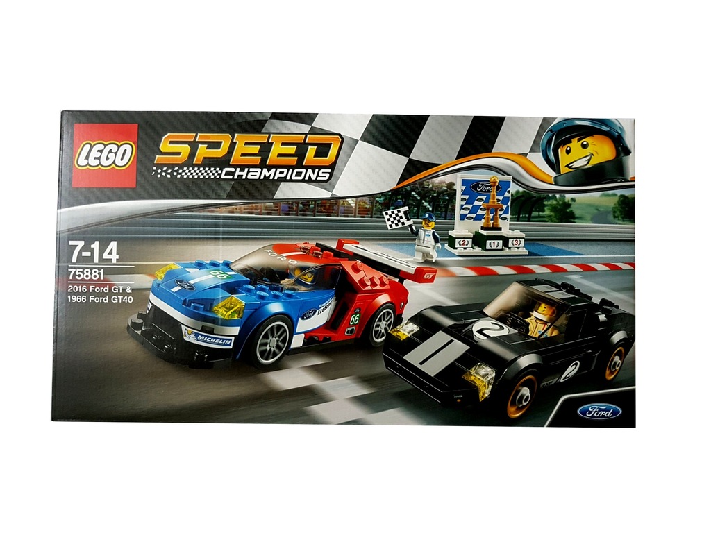 Lego SPEED CHAMPIONS 75881 Ford GT i Ford GT40
