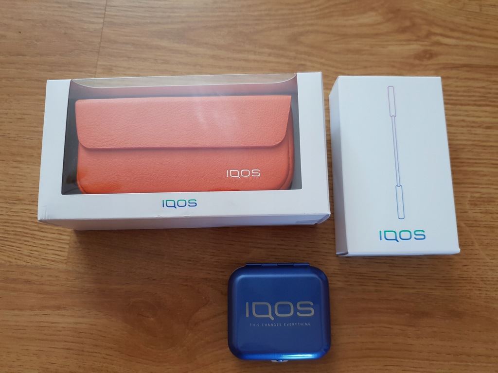 Iqos zestaw etui futerał + iqosniczka + 30 patyczk