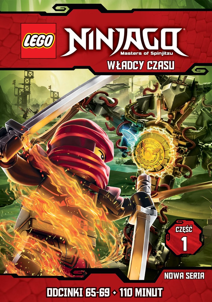 LEGO NINJAGO: Władcy Czasu Część 1 DVD