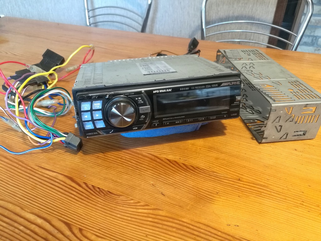 radioodtwarzacz ALPINE CDA-105RI usb,mp3