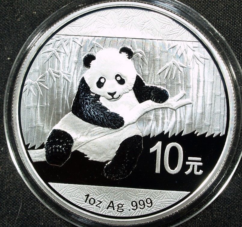 PANDA 2014 10 yuan - Uncja srebra AG999