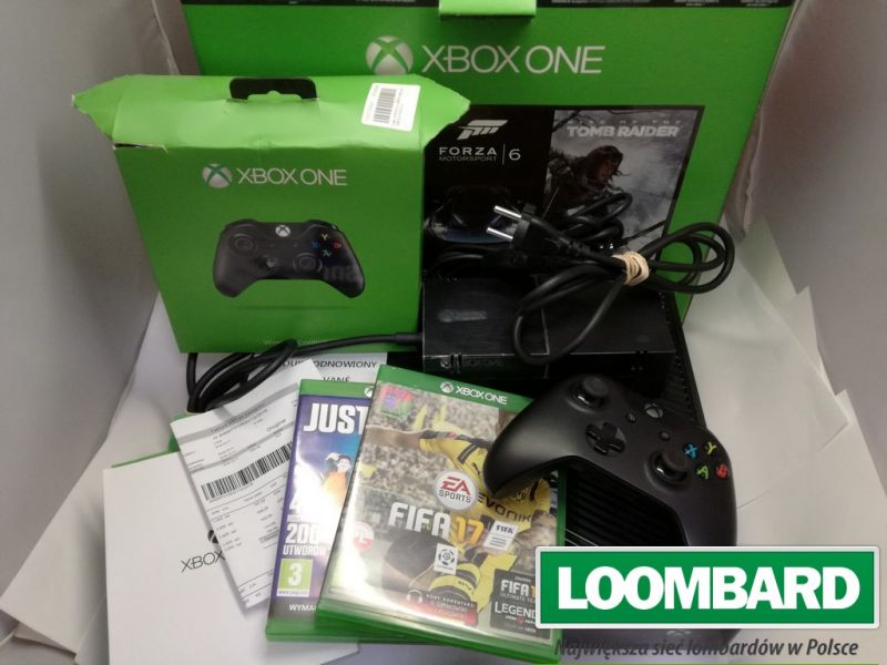 KONSOLA XBOX ONE 500 GB STAN IDEALNY KOMPLET