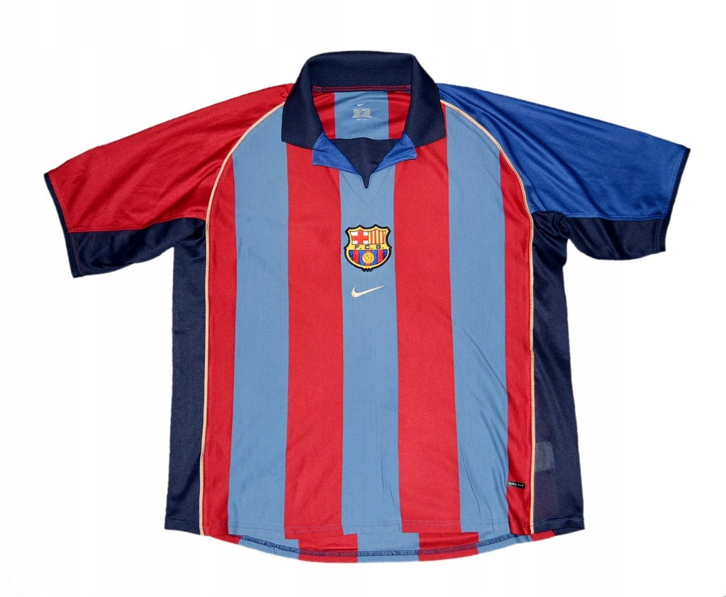NIKE FCB BARCELONA 2001-02 SHIRT XL RARE!!!