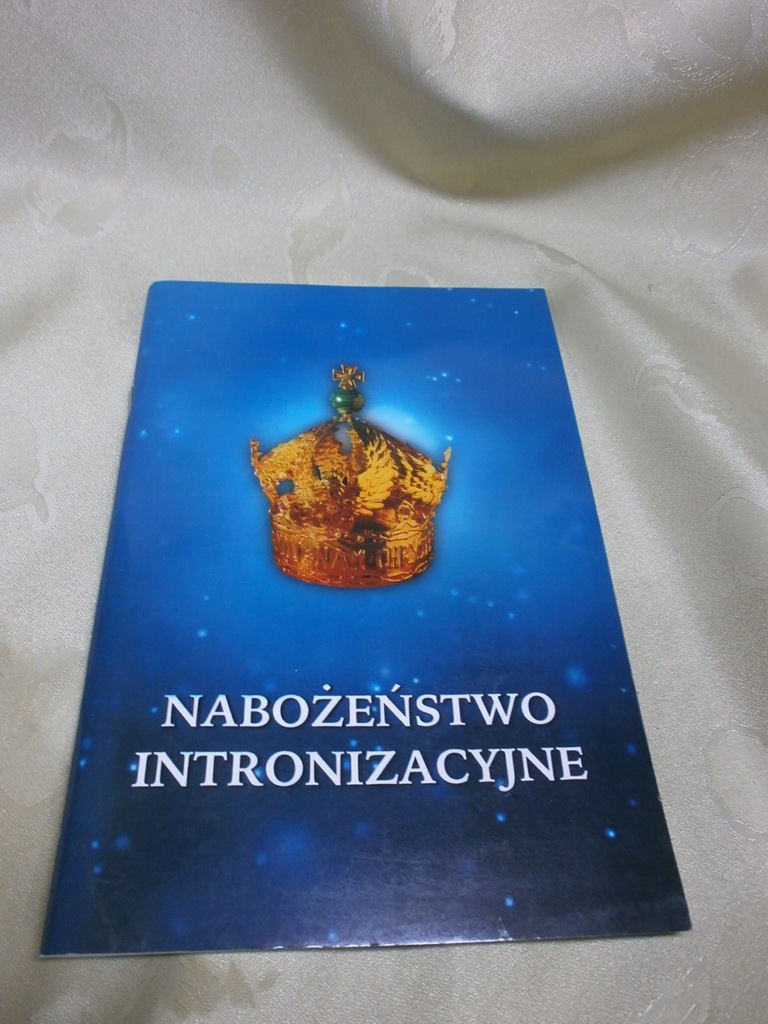 Nabożeństwo intronizacyjne do odprawiania