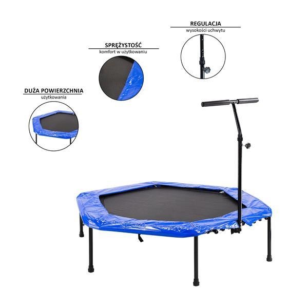 Trampolina Do Jumping Fitness 55 Z Uchwytem 7219458123 Oficjalne Archiwum Allegro