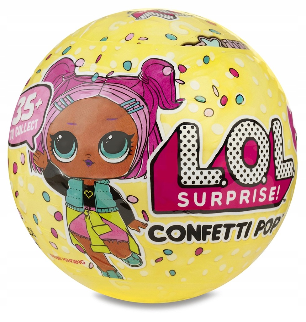 L O L Surprise Confetti Pop Series Suprise 7704574924 Oficjalne Archiwum Allegro