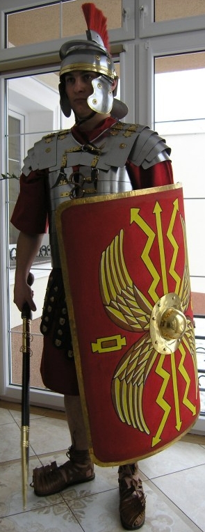 ZBROJA RZYMSKIEGO LEGIONISTY KOMPLETNA HISTORYCZN