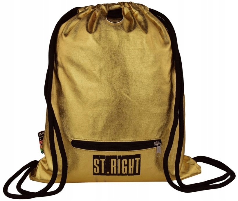 Plecak na sznurkach St.Right Gold S011