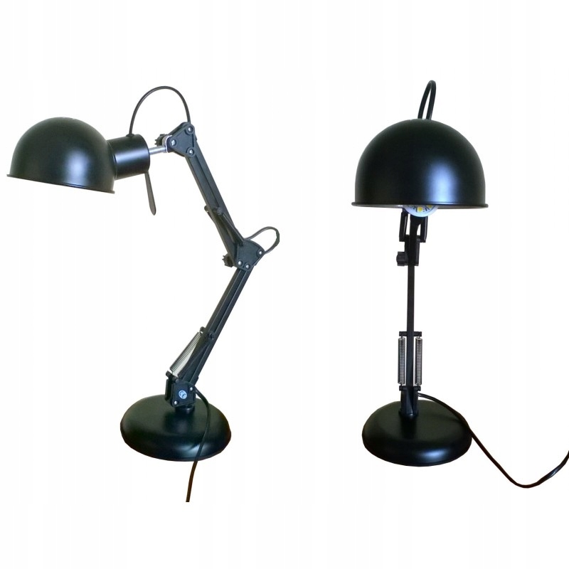 Lampka biurkowa PIXAR czarna - jak z bajki