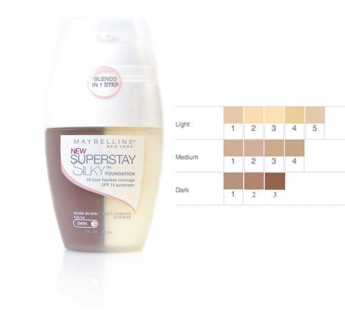 Maybelline, Superstay Silky Dwufazowy DARK NR.2