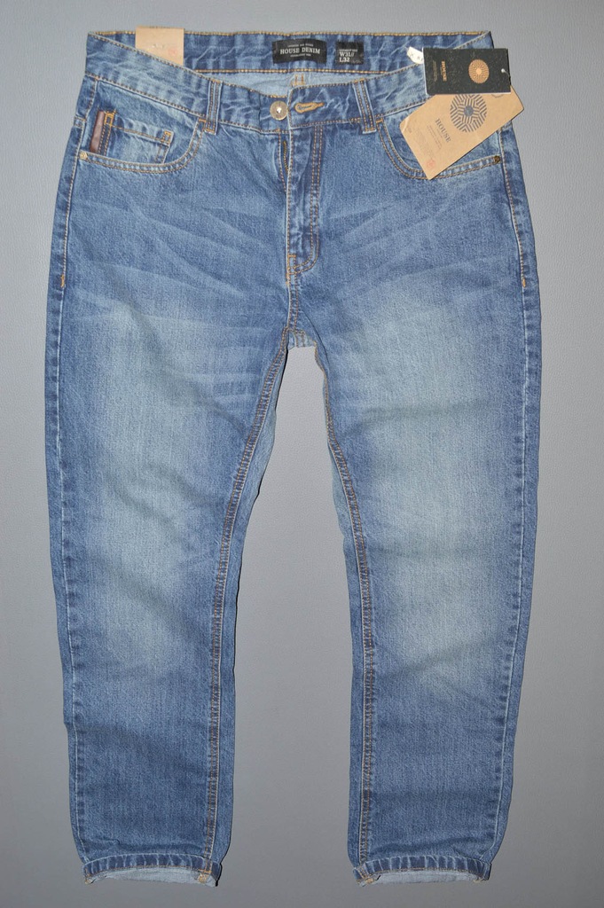 HOUSE xx3 denim jeans NOWE W34L32 92cm
