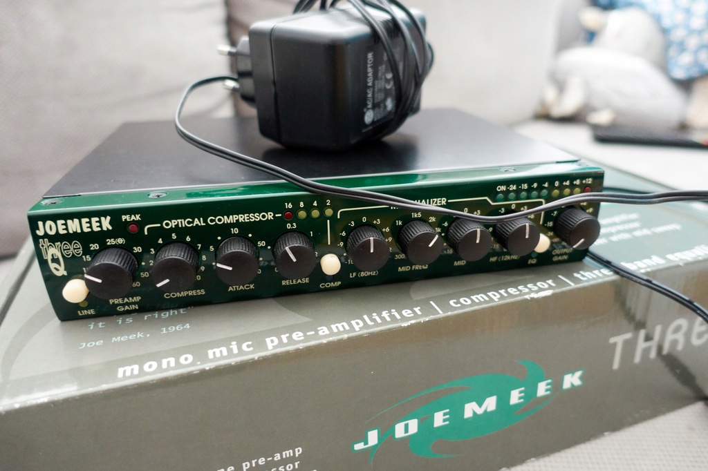 Joemeek Threeq Preamp przedwzmacniacz mikrofonowy