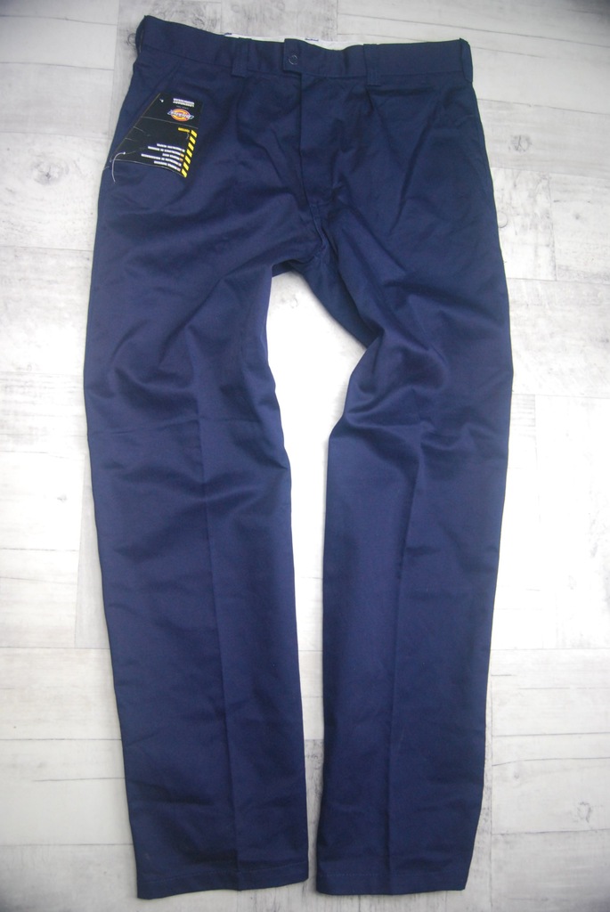 Dickies Reaper Navy Blue spodnie worker nowe 38 32