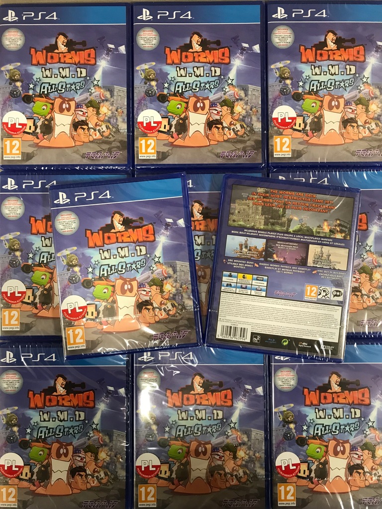 Worms WMD All Stars (PS4) PO POLSKU NOWA - 7551283062 - oficjalne ...