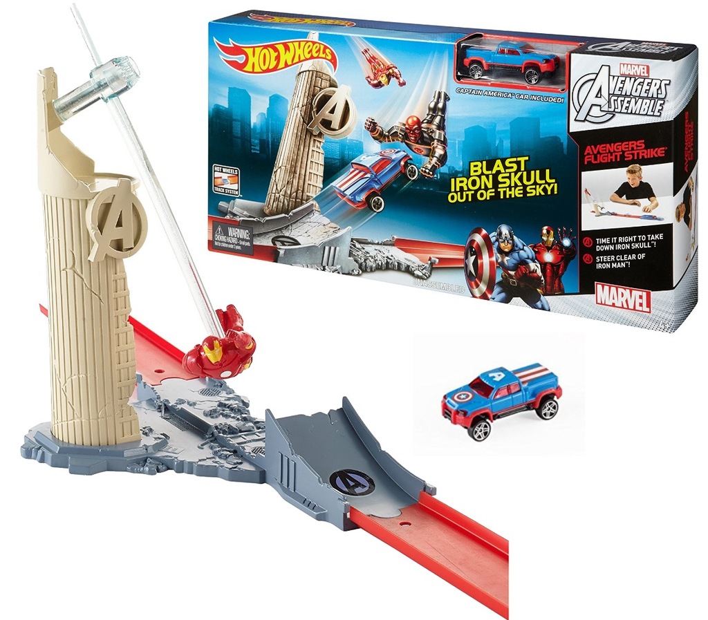 HOT WHEELS TOR AVENGERS KAPITAN AMERYKA CDF92 7027756548