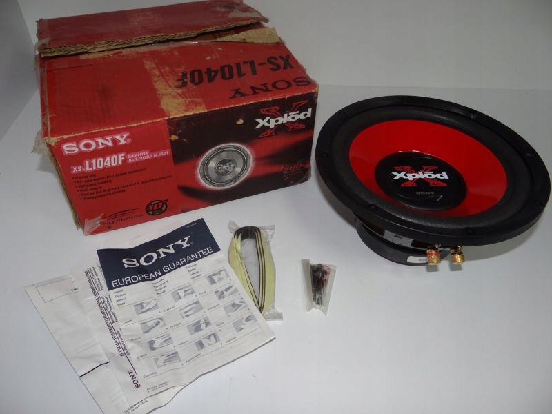 GŁOŚNIK DO SUBWOOFERA SONY XS-L1040F
