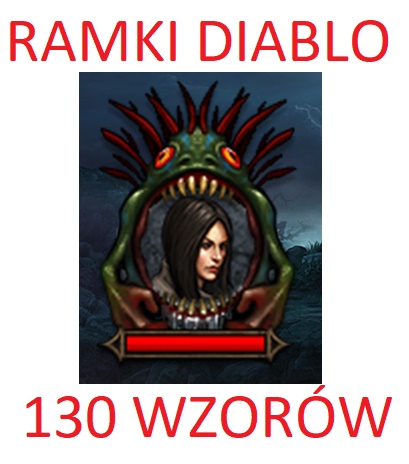 Diablo 3 PS4 Ramki 130 wzorów Promocja !!!