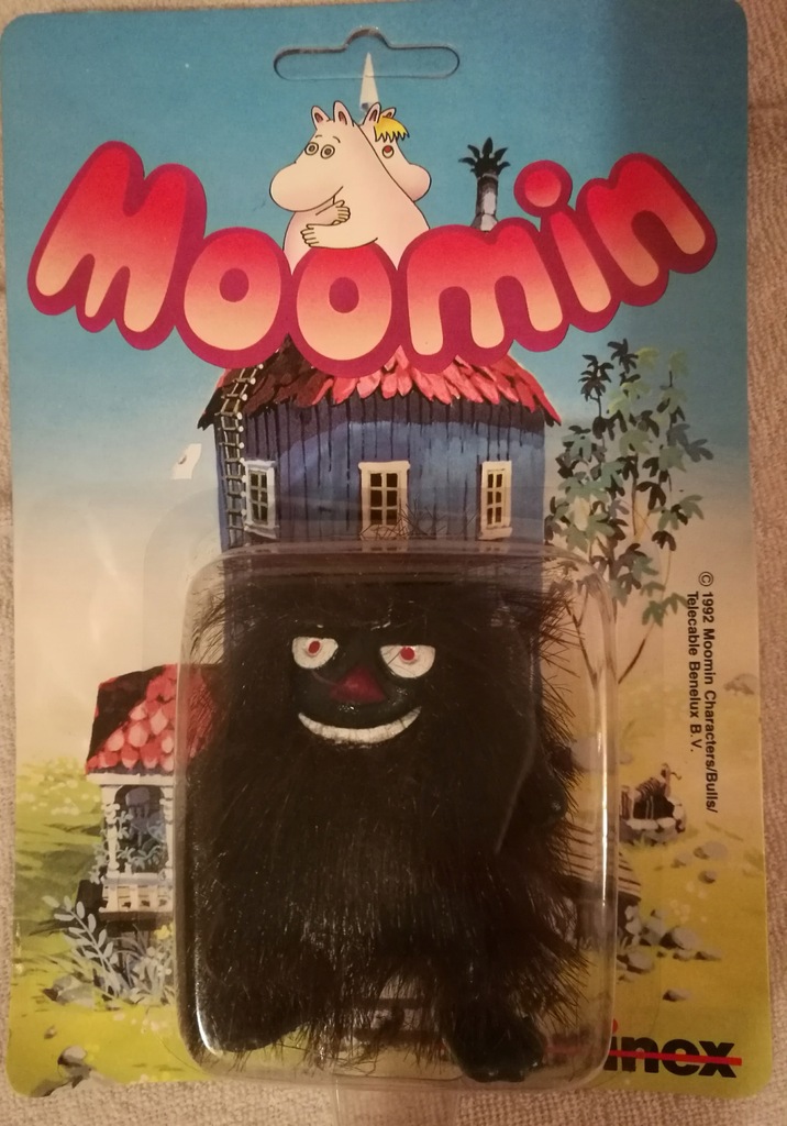 Muminki figurka potwór Bobek oryginalna Moomins