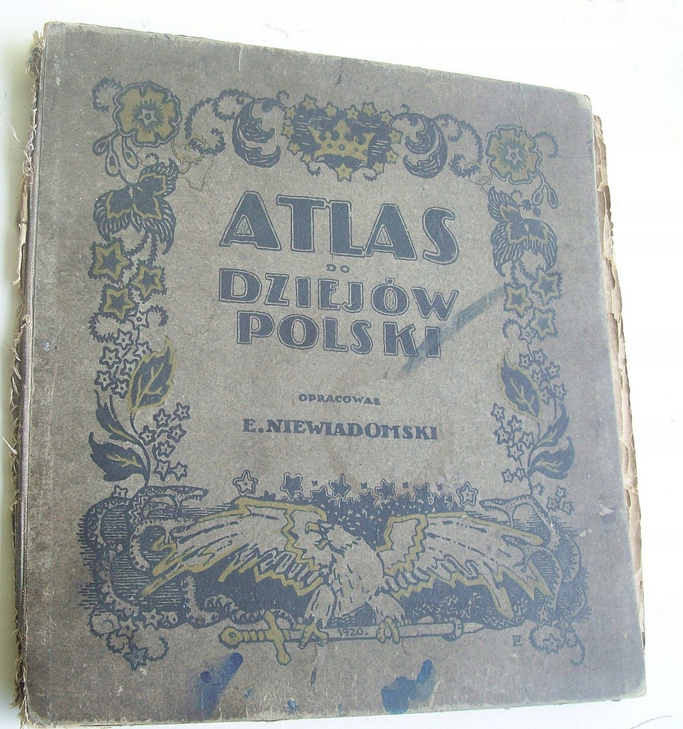 ATLAS DO DZIEJÓW POLSKI 1920 E. NIEWIADOMSKI