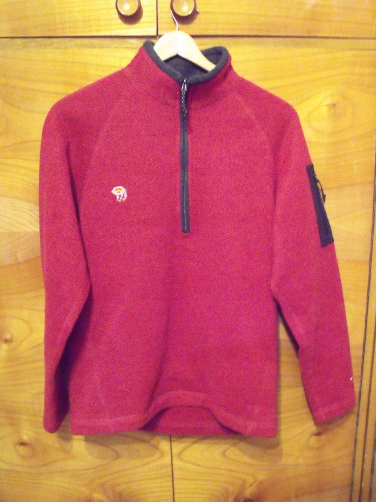 Bluza Mountain Hardwear M Polartec czerwona