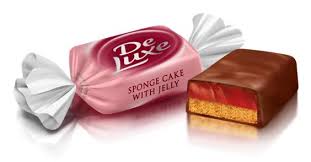 CUKIERKI ROSHEN DE LUXE BISZKOPT Z WIŚNIĄ 0,8KG