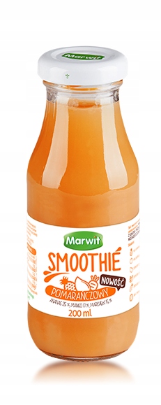 Sok Marwit Smoothie pomarańczowy 200ml 1 szt