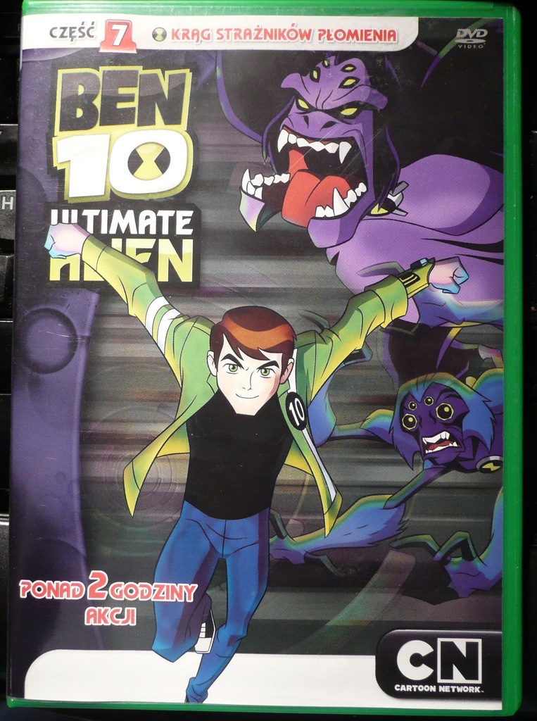 BEN 10 ULTIMATE ALIEN cz.7  7 odcinków DVD DUBBING