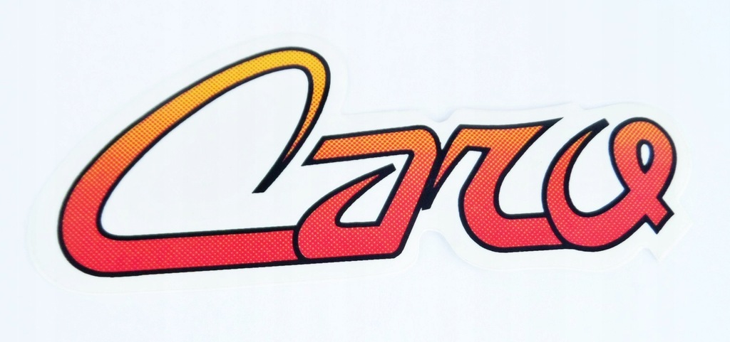 NAKLEJKA ZNAK LOGO EMBLEMAT POLONEZ CARO 12X5 cm