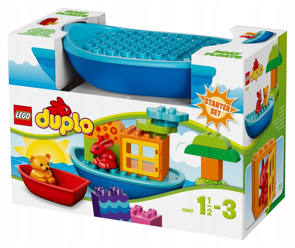 LEGO DUPLO 10567 ŁÓDKA DLA MALUSZKA