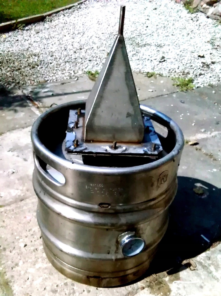 SPRZĘT DO DESTYLACJI -keg, chłodnica, deflegmator