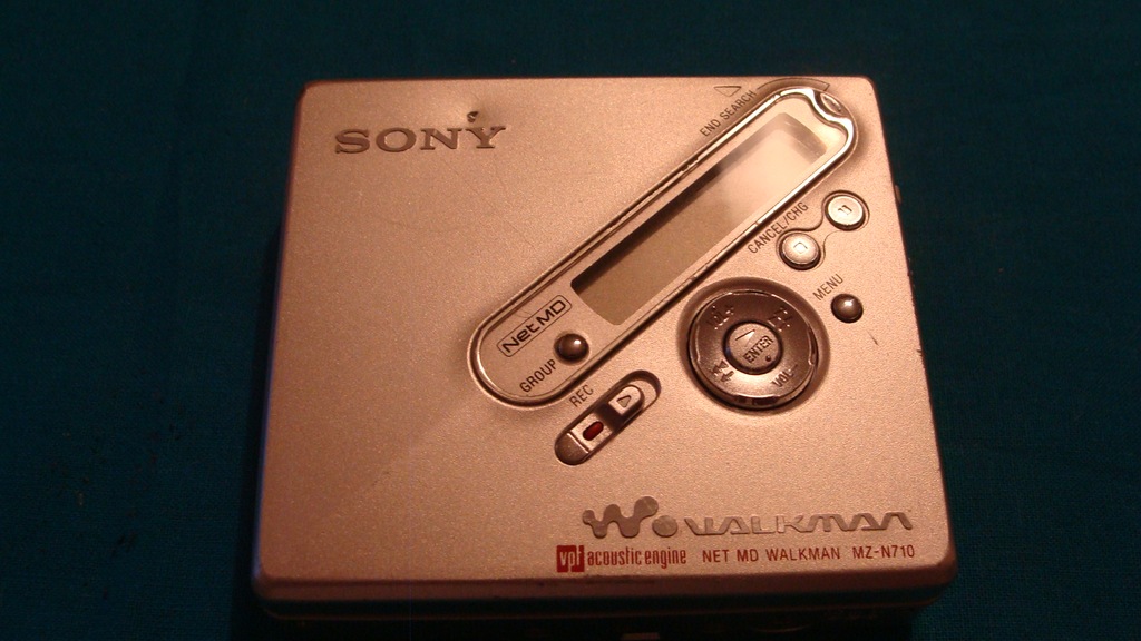 SONY MINIDISC mzn710 OKAZJA BCM ZOBACZ ! 7149130754 oficjalne archiwum Allegro