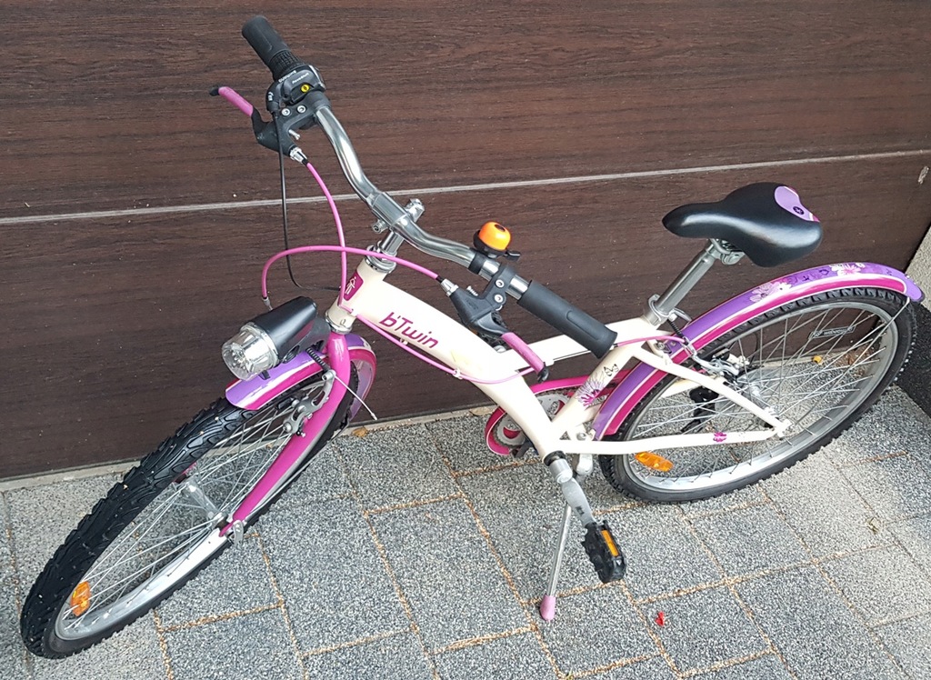 Rower b'twin 20" Decathlon dla dziewczynki 7466048379 oficjalne