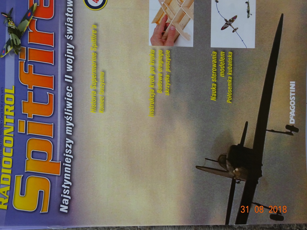 Spitfire zdalne sterowanie radiowe _ Deagostini