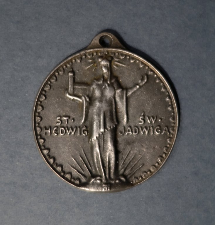 Medal Plebiscytowy Św Jadwiga St Hedwig